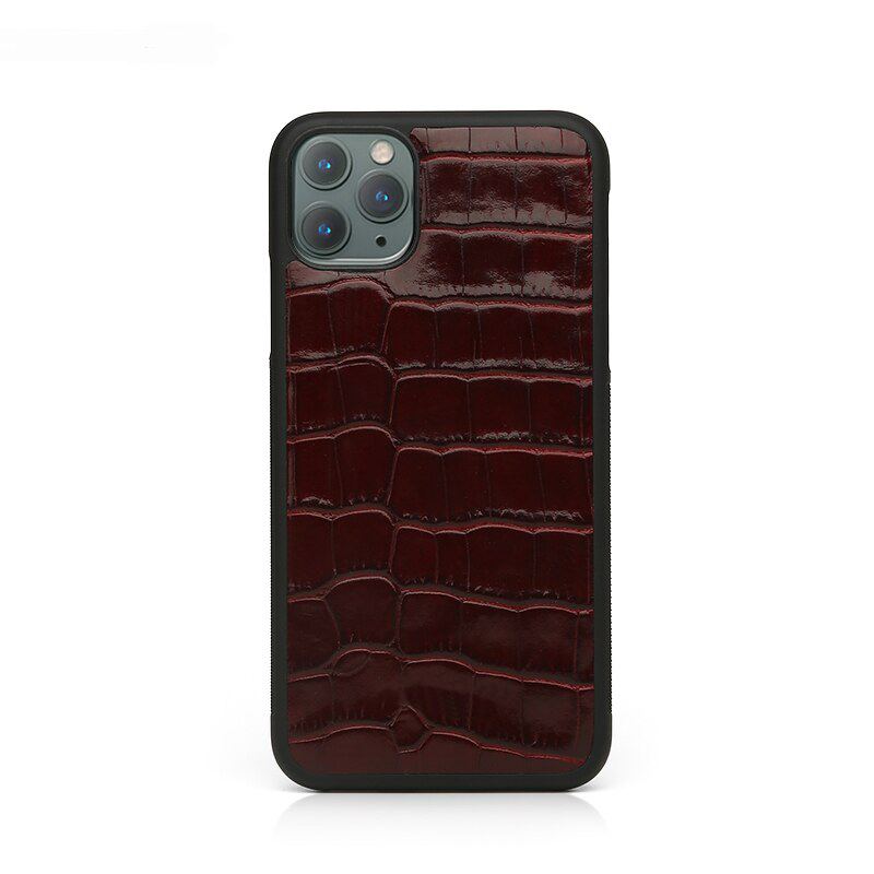 Leather Case - Croc Pattern